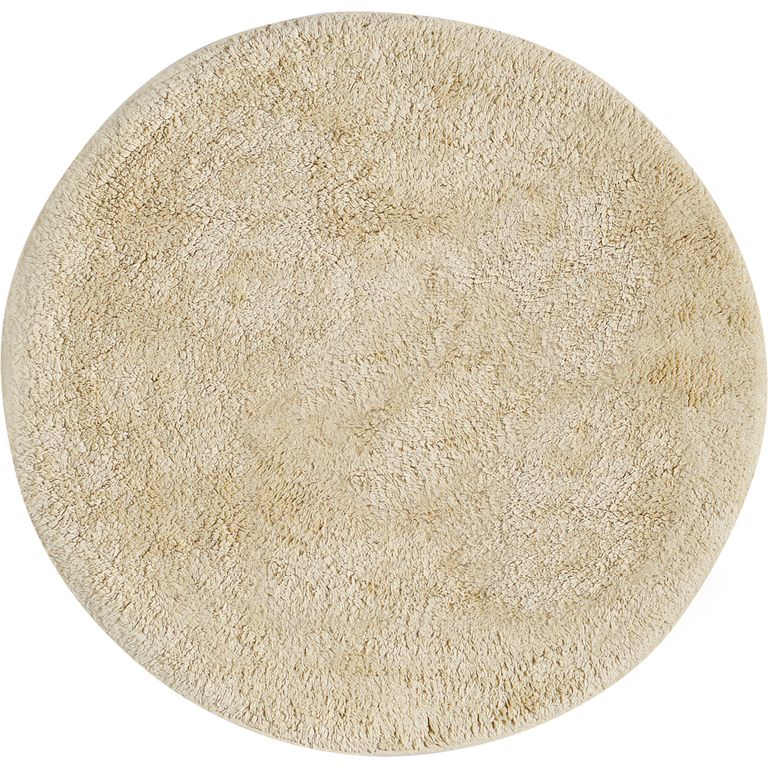 Tapete de casa de banho redondo 100% algodão com detalhe decorativo com  franjas Forme - Habitium®