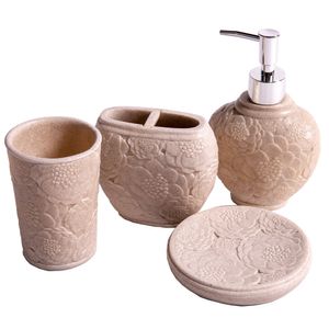 set-acessorios-banheiro-vizapi-4pcs-flower-marfim-1852-1852-1