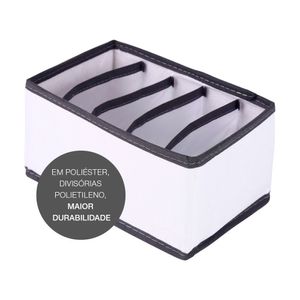 organizador-vizapi-un-exclusive-5-divisorias-20x13-cm-branco-cinza-1928-1928-1